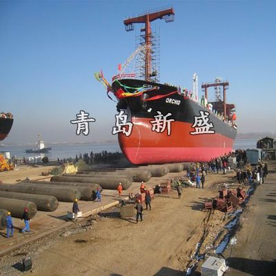 青島新盛優(yōu)質船用氣囊 抗爆 韌性 耐用 高壓 船舶下水